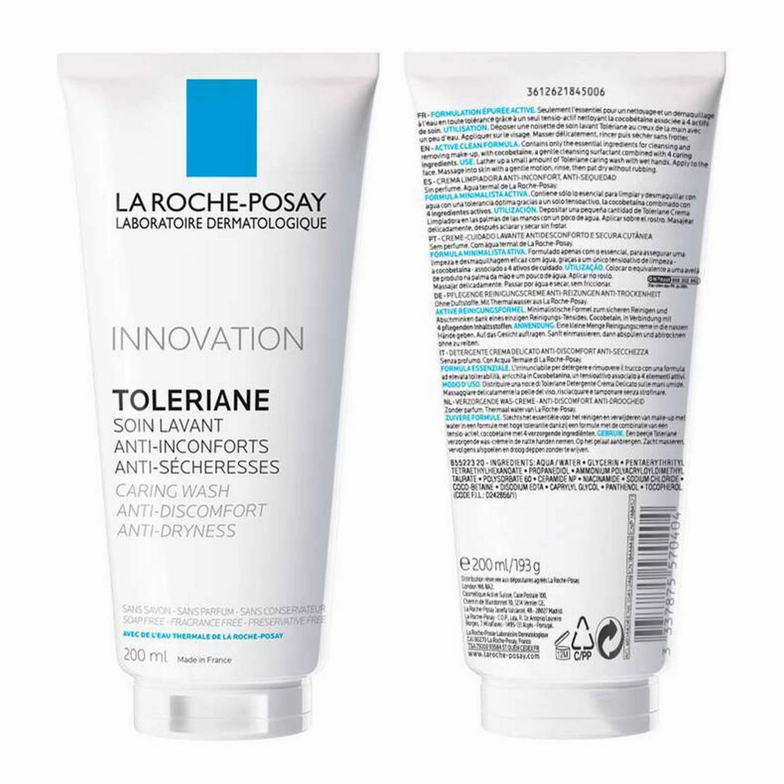 La Roche Posay Toleriane Caring wash 200ml