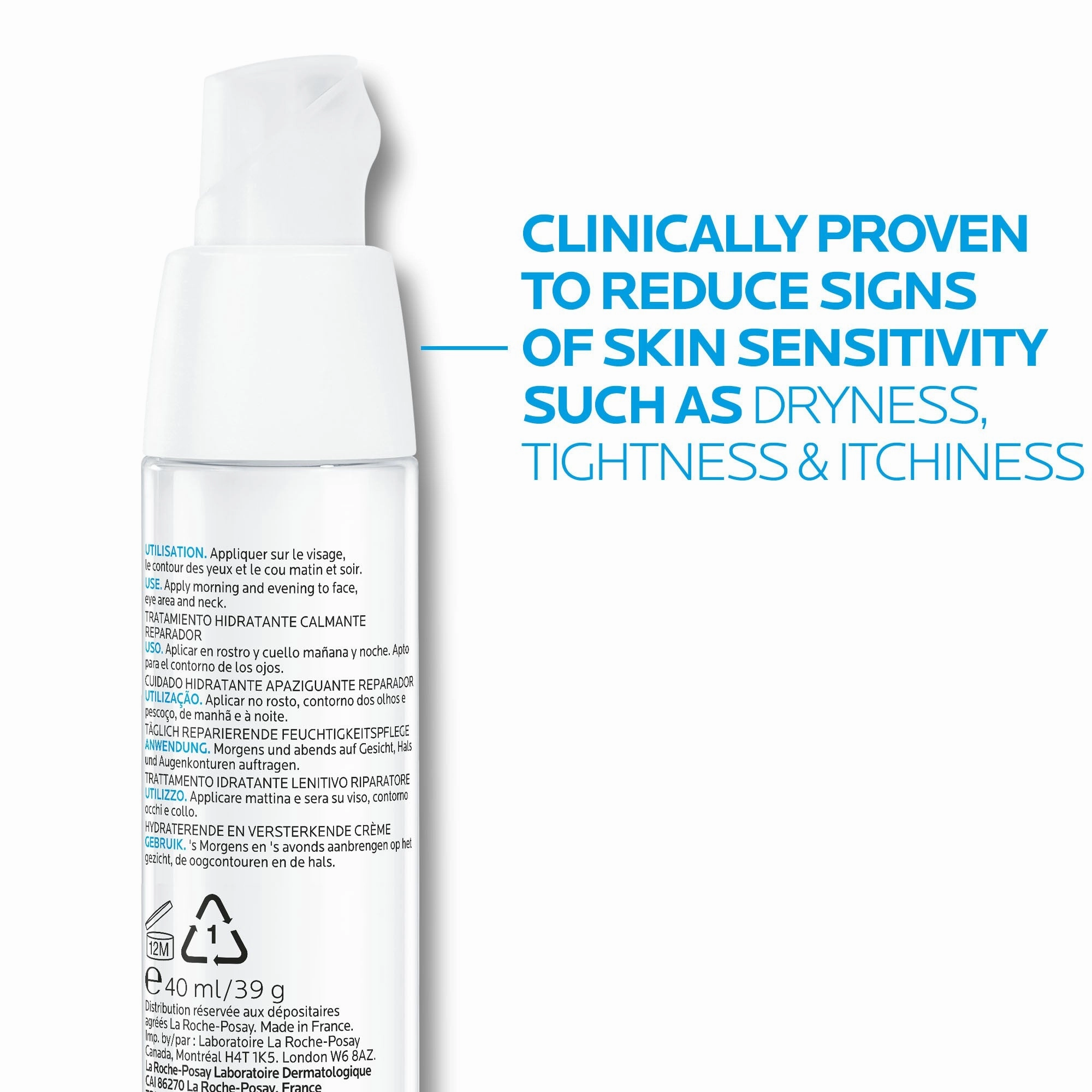 La Roche Posay Toleriane Demallergo Soothing  Cream 40ml