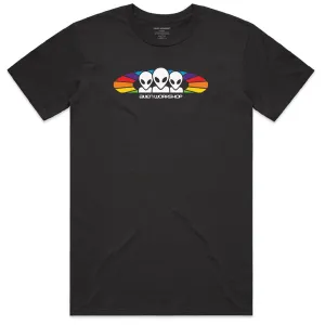 Lace Trim Alien Workshop Spectrum T-Shirt - Black Toner