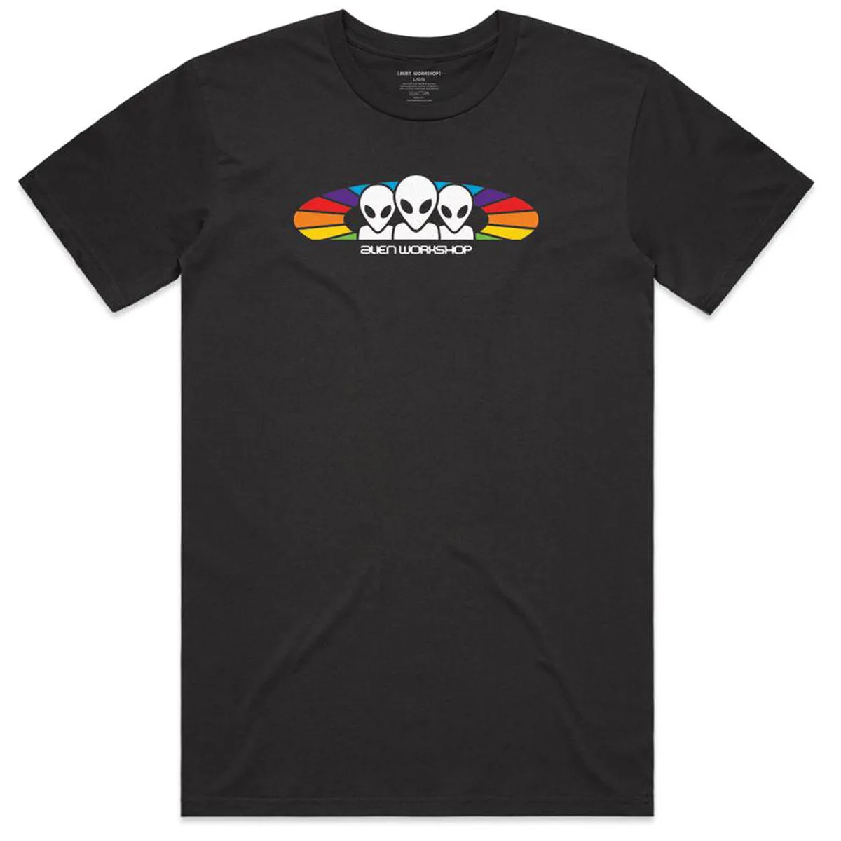 Lace Trim Alien Workshop Spectrum T-Shirt - Black Toner