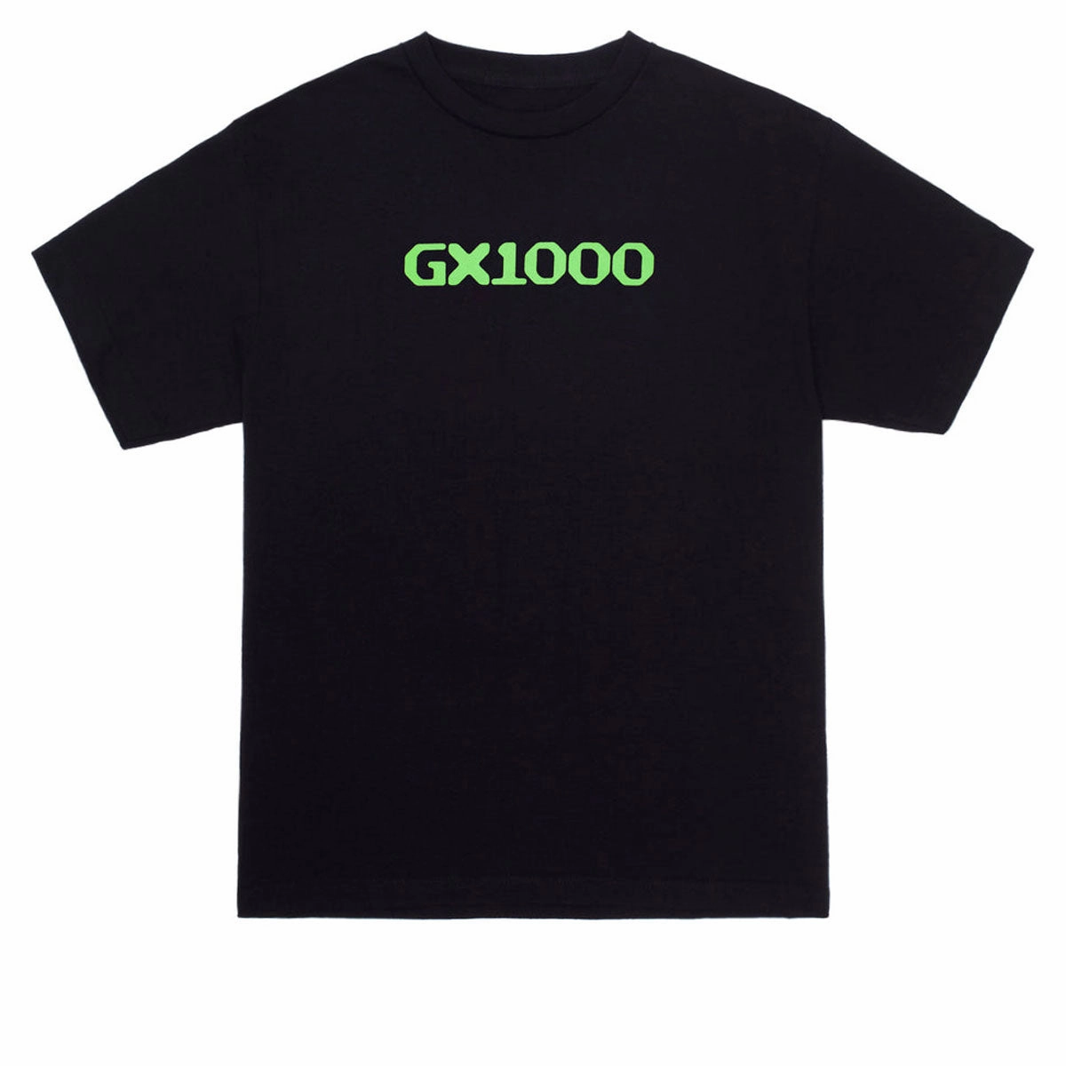 Lace Trim GX1000 OG Logo T-Shirt - Black/Green Font Beauty Products