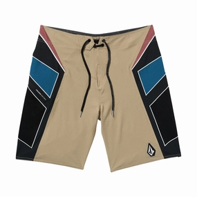 Lace Trim Volcom Team Mod 20 Boardshorts - Khaki Events