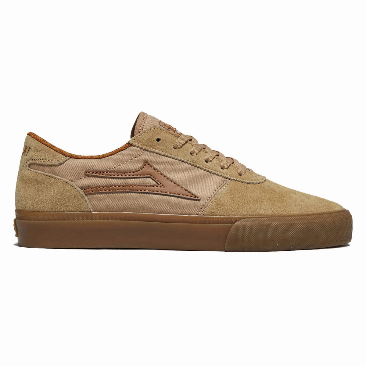 Lakai Manchester Shoes - Tan/Gum Suede Batteries Fax Machines