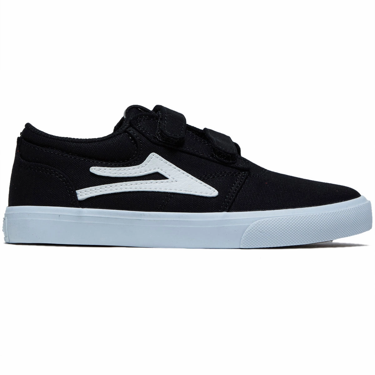 Lakai Youth Griffin Shoes - Black Canvas Comics Flowers