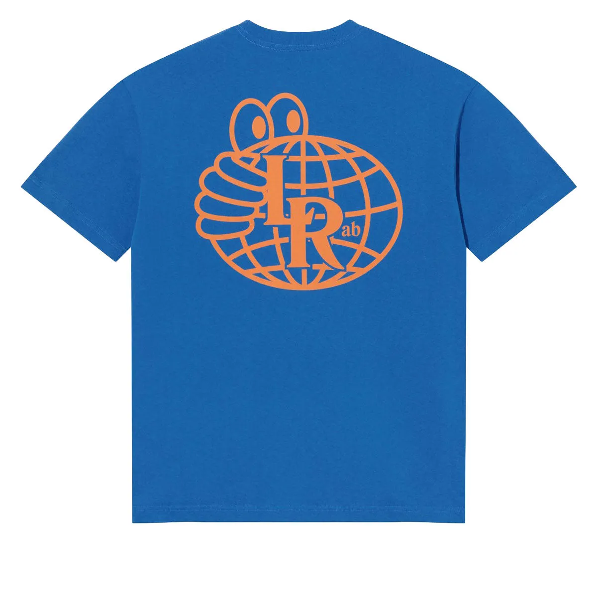Last Resort AB Atlas Monogram T-Shirt - Royal Blue/Sunset Orange Apparel & Footwear Hardware