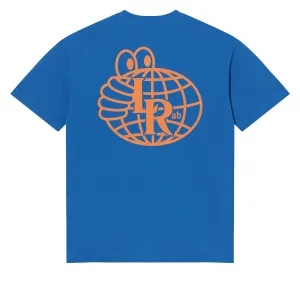 Last Resort AB Atlas Monogram T-Shirt - Royal Blue/Sunset Orange Apparel & Footwear Hardware