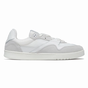 Last Resort AB CM002 Suede Lo Shoes - White/White Feminine Care Fair Trade