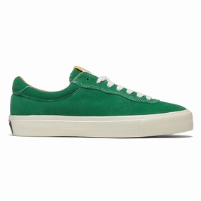 Last Resort AB VM001 Suede Lo Shoes - Kelly Green/White Restaurant Equipment Bags