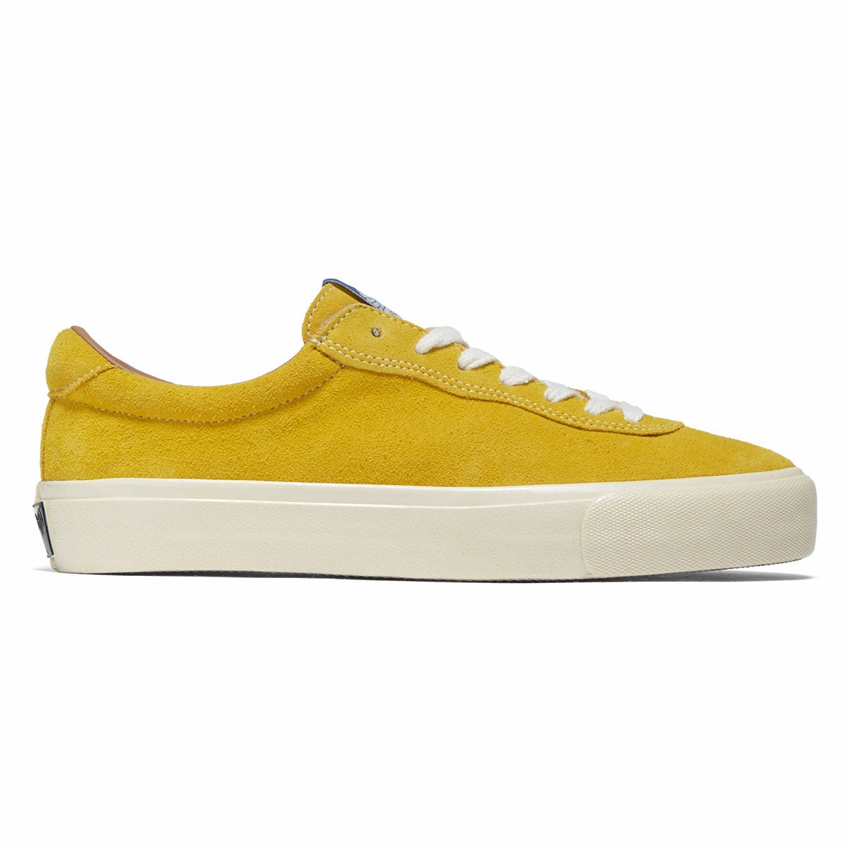 Last Resort AB VM001 Suede Lo Shoes - Mustard Yellow/White Spandex Stretch Makeup