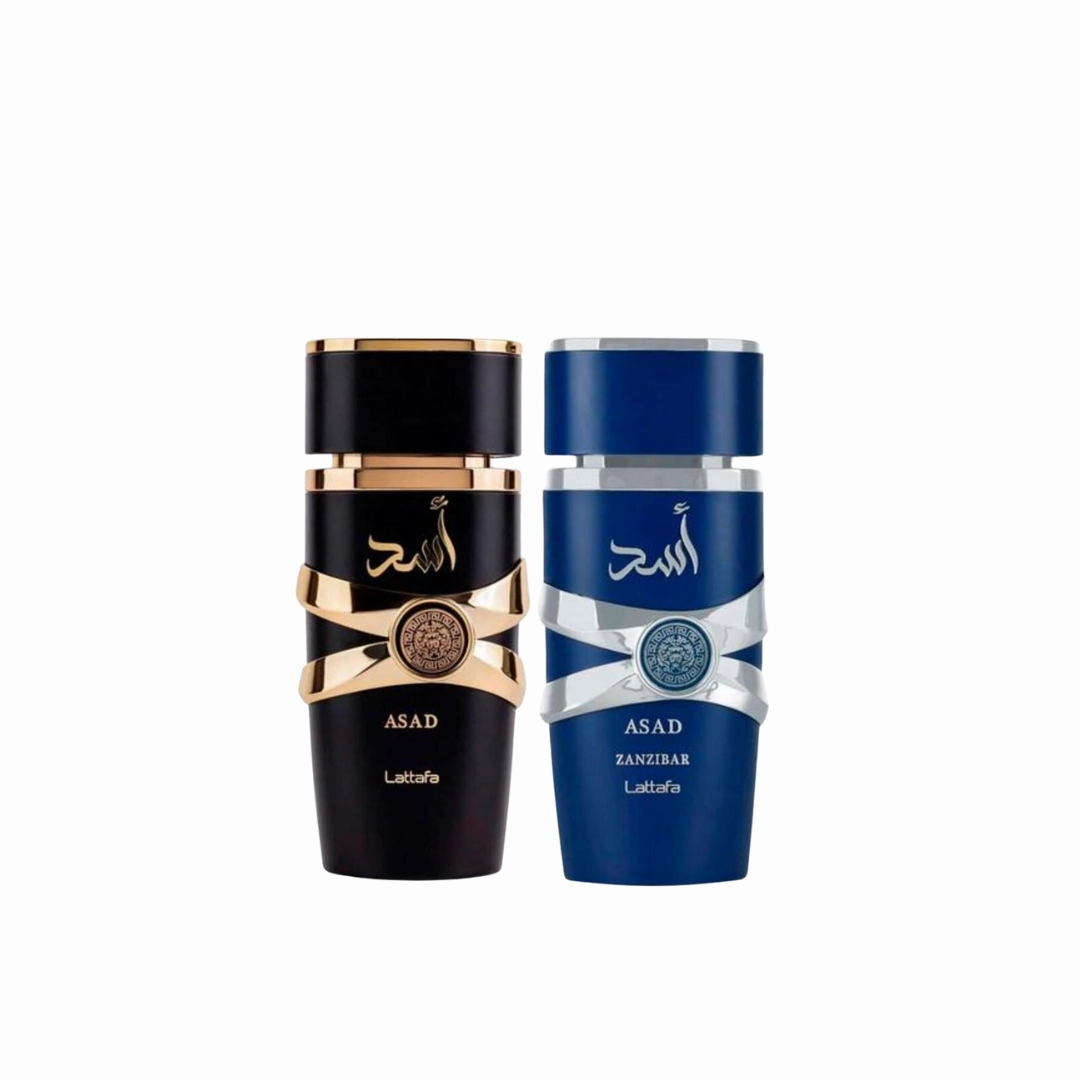 Lattafa Asad & Asad Zanzibar Eau De Parfum Gift Set