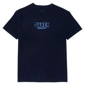 Laundry Detergent Baker Brand Logo T-Shirt - Navy 2025 Best Deals