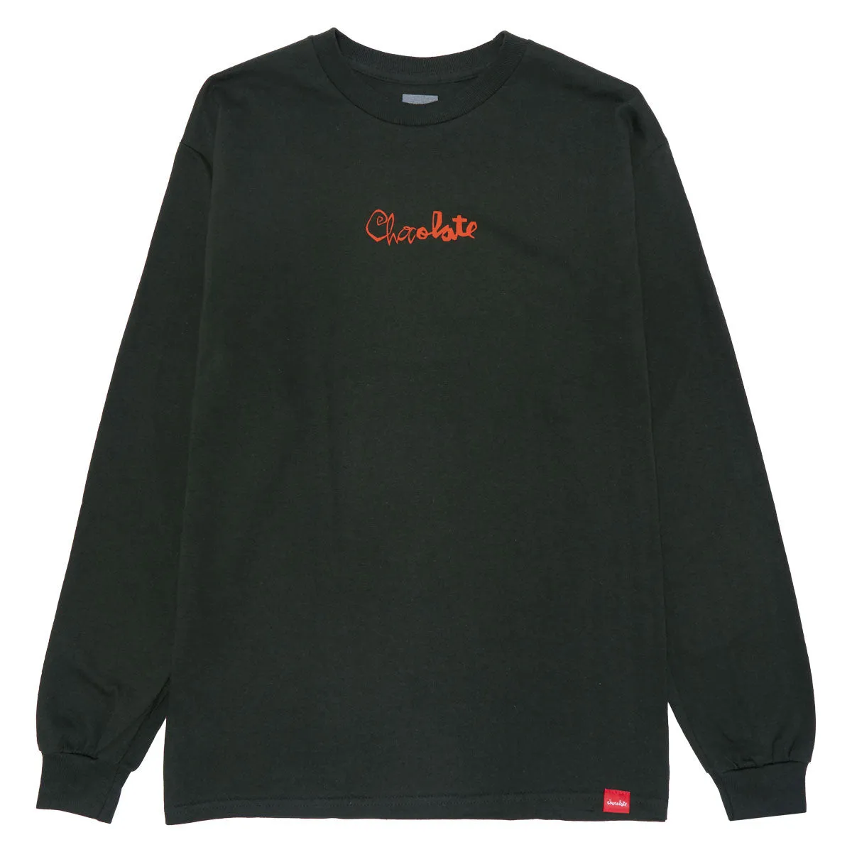 Lawn Mowers Chocolate Skrunk Long Sleeve T-Shirt - Green Best Deals
