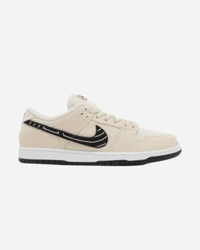 Bold flair Velcro Strap NIKE SB DUNK LOW ALBINO & PRETO