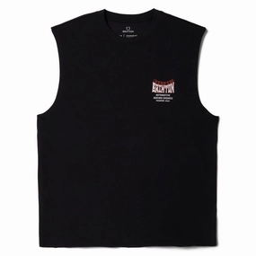Learning Toys Brixton Horsepower Muscle Tank Top - Black Holiday Collection