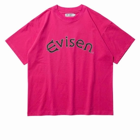 Learning Toys Evisen Round Logo Tech T-Shirt - Pink Seeds