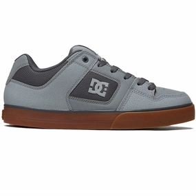 Leather Goods DC Pure Shoes - Grey/Gum Ethical Fashion