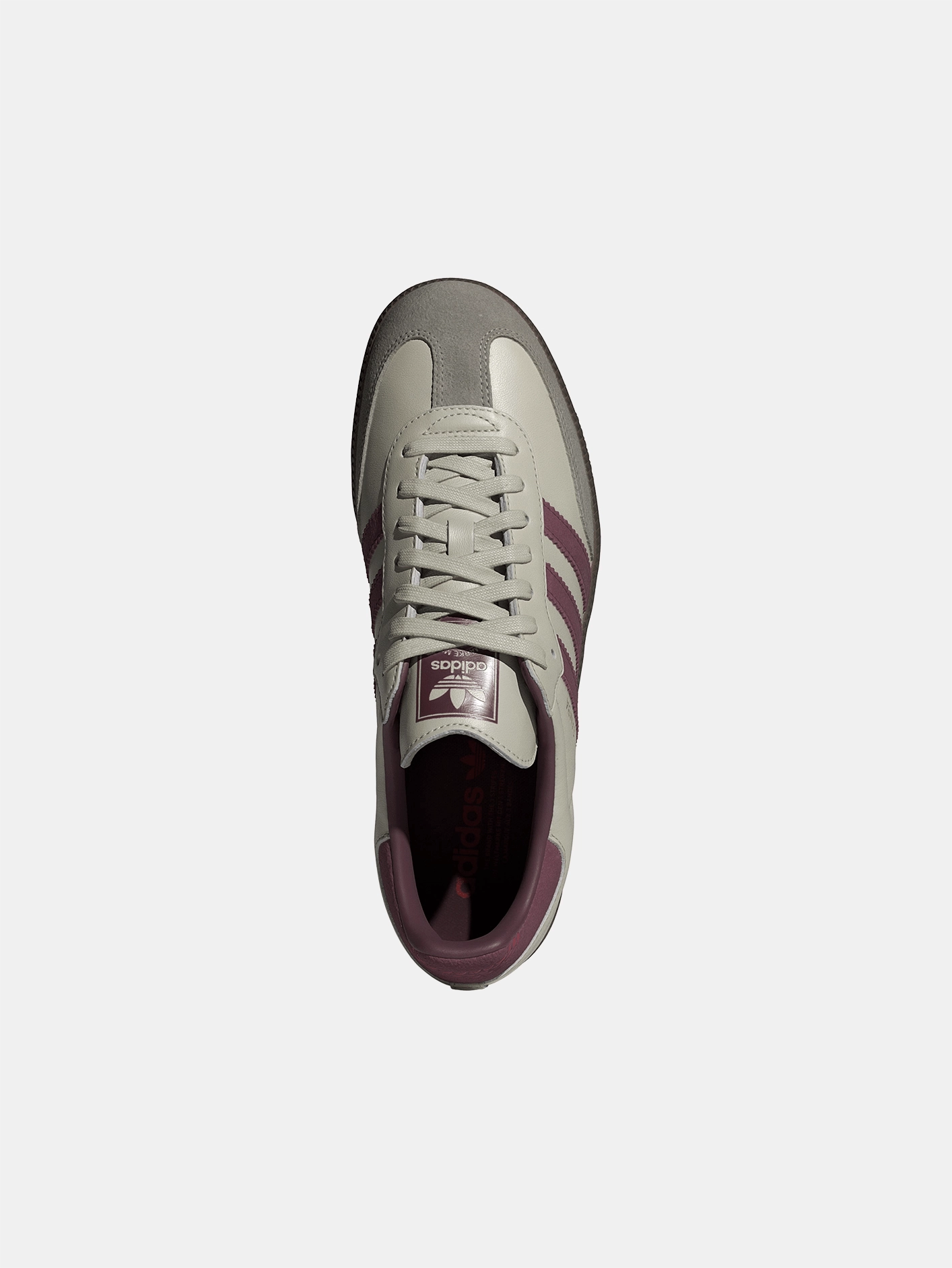 Light cushion Samba OG "Putty Grey Maroon"