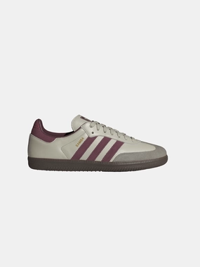 Samba OG "Putty Grey Maroon" Event Step Roll Step