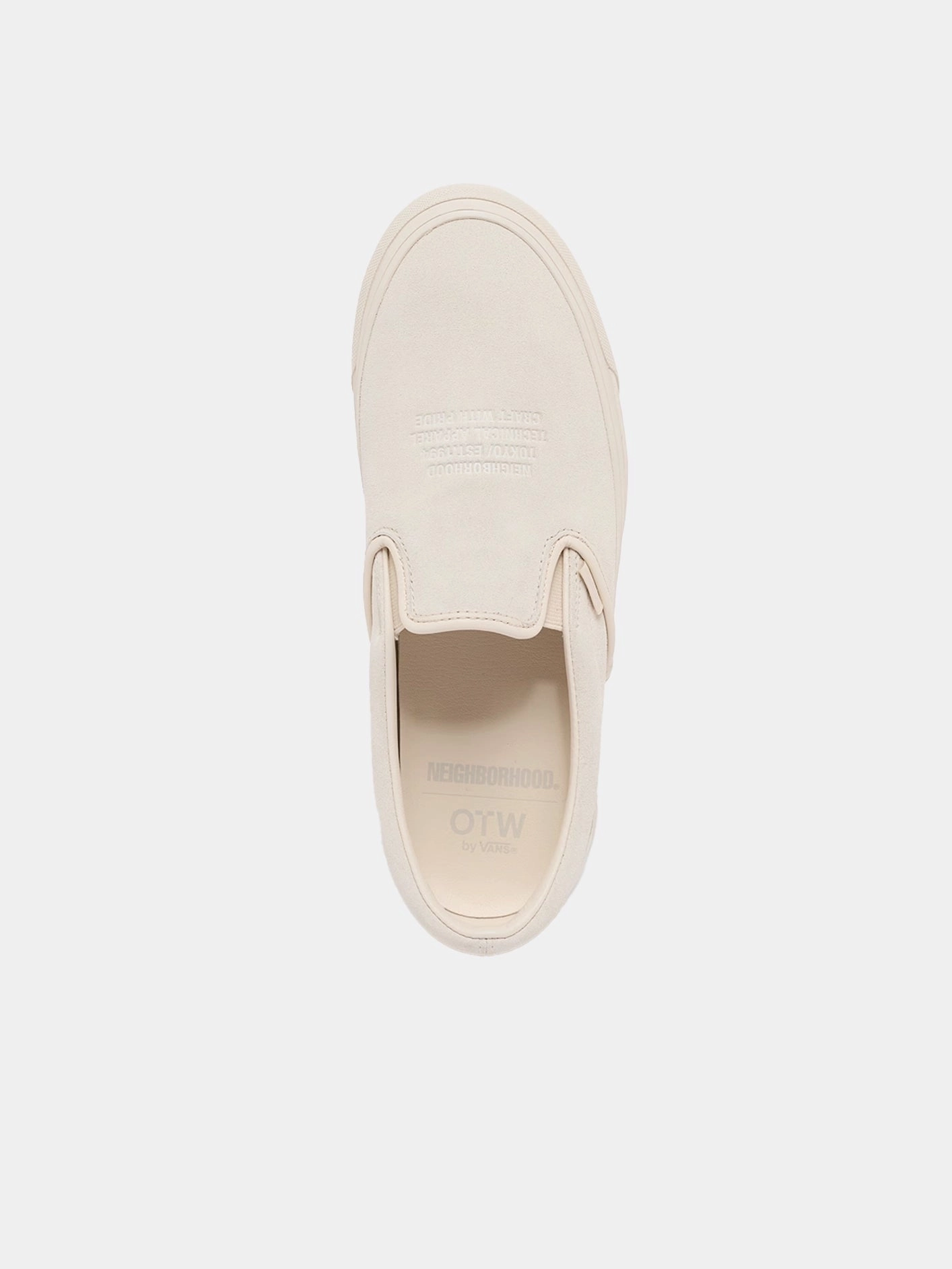 Light Step Vans x Neighborhood OTW Classic Slip-On 98 "Natural"