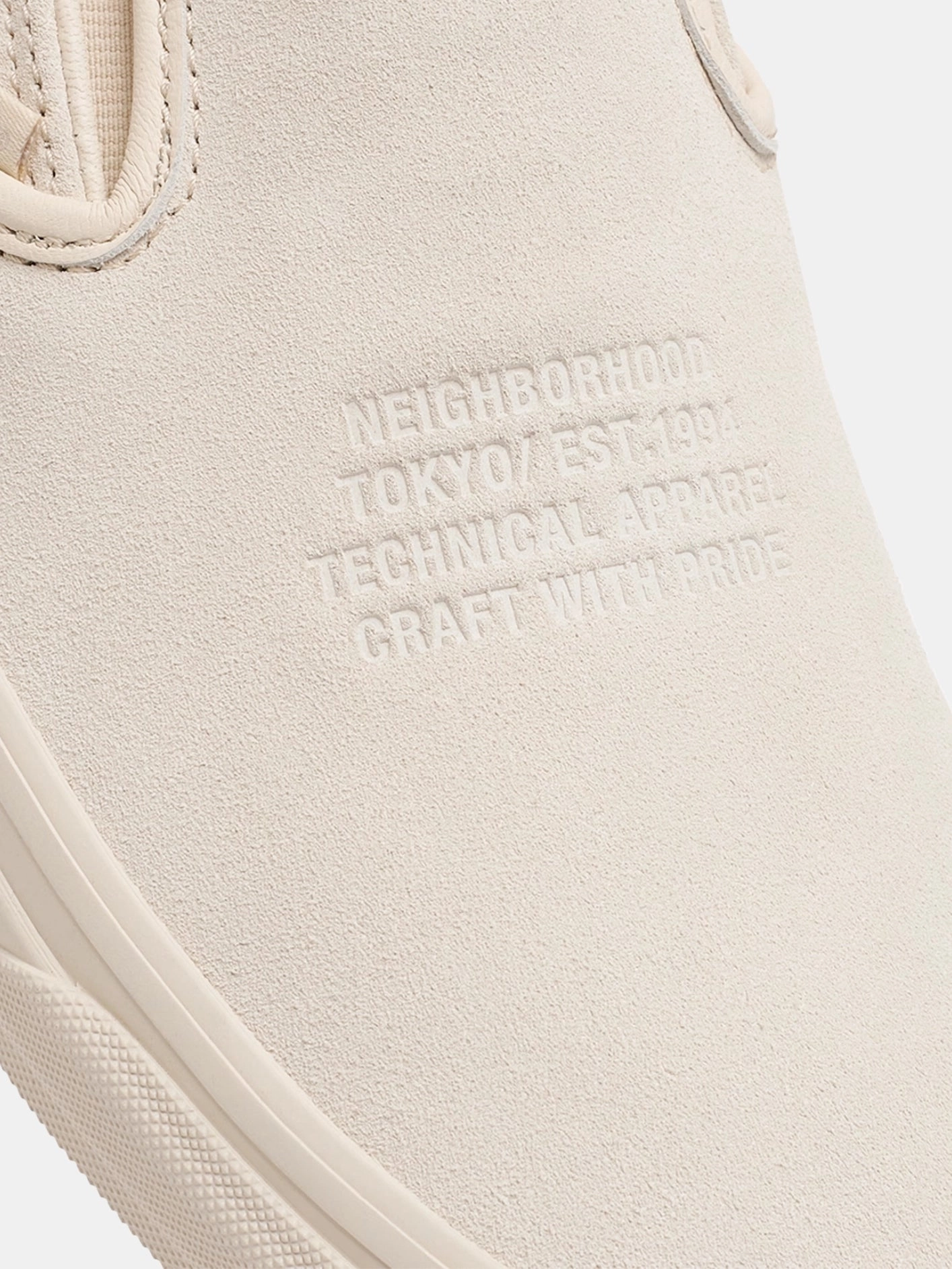 Light Step Vans x Neighborhood OTW Classic Slip-On 98 "Natural"