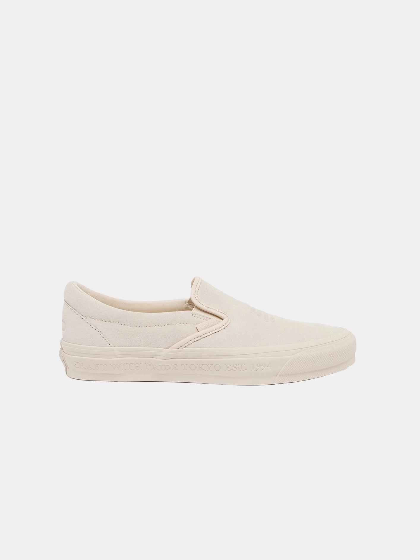 Vans x Neighborhood OTW Classic Slip-On 98 "Natural" Timeless Footwear Night Jog