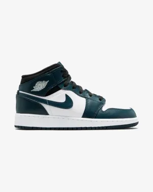 quick dry NIKE AIR JORDAN1 MID GS ARMORY NAVY