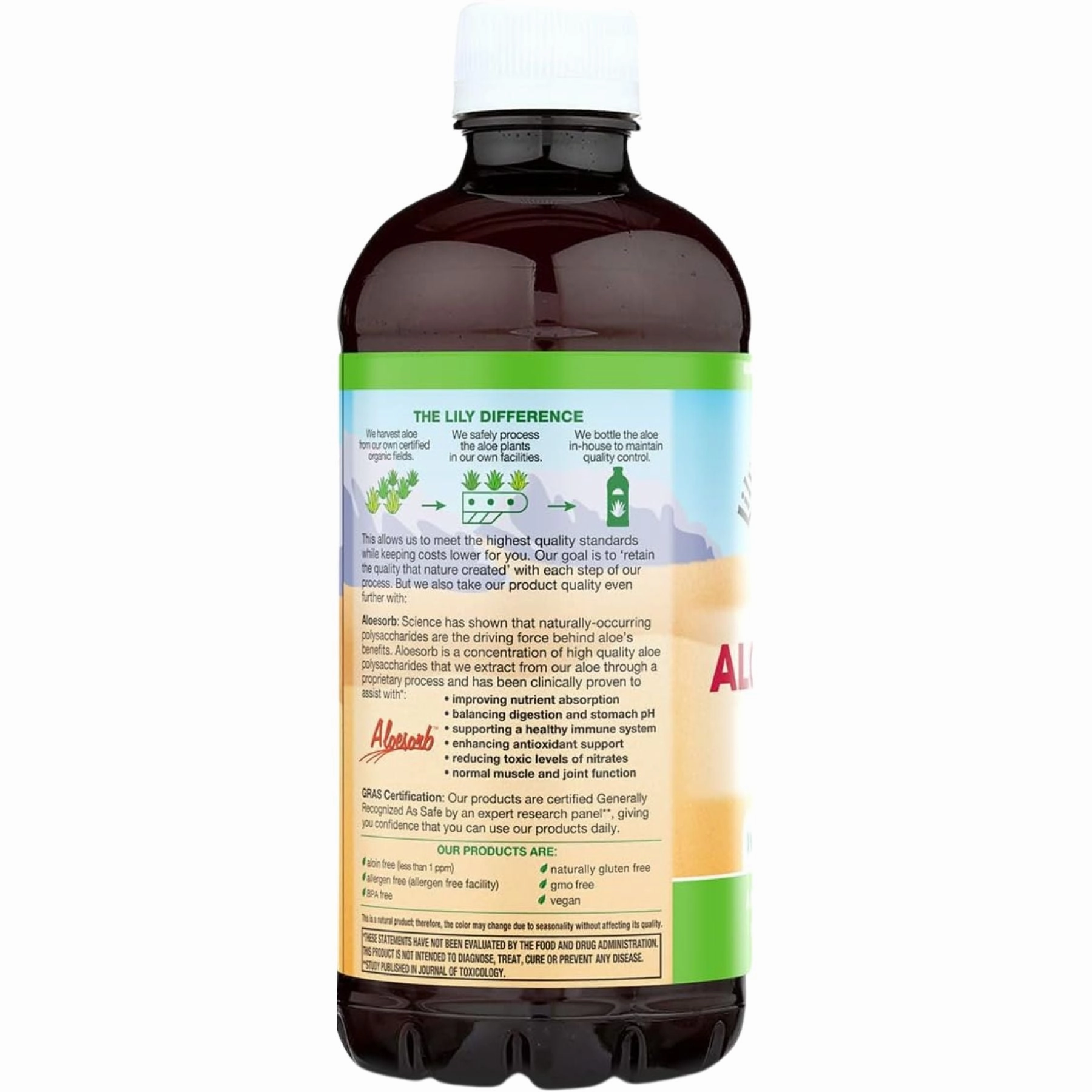Lily of the Desert Aloe Vera Gel Inner Fillet 473mL