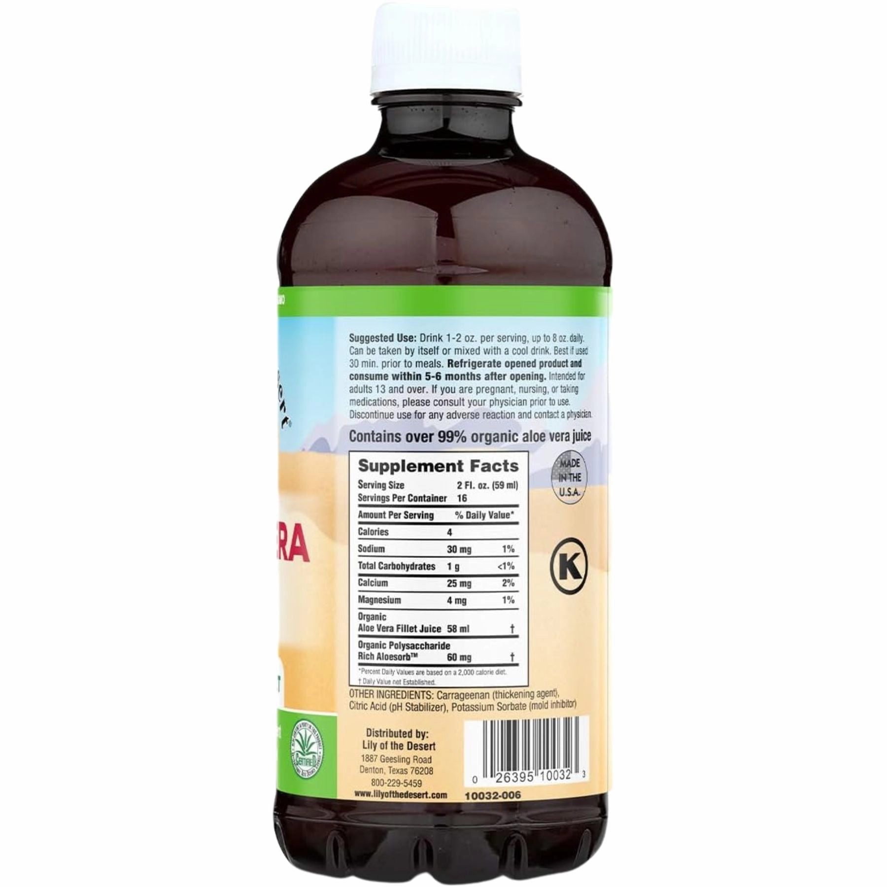 Lily of the Desert Aloe Vera Gel Inner Fillet 946mL