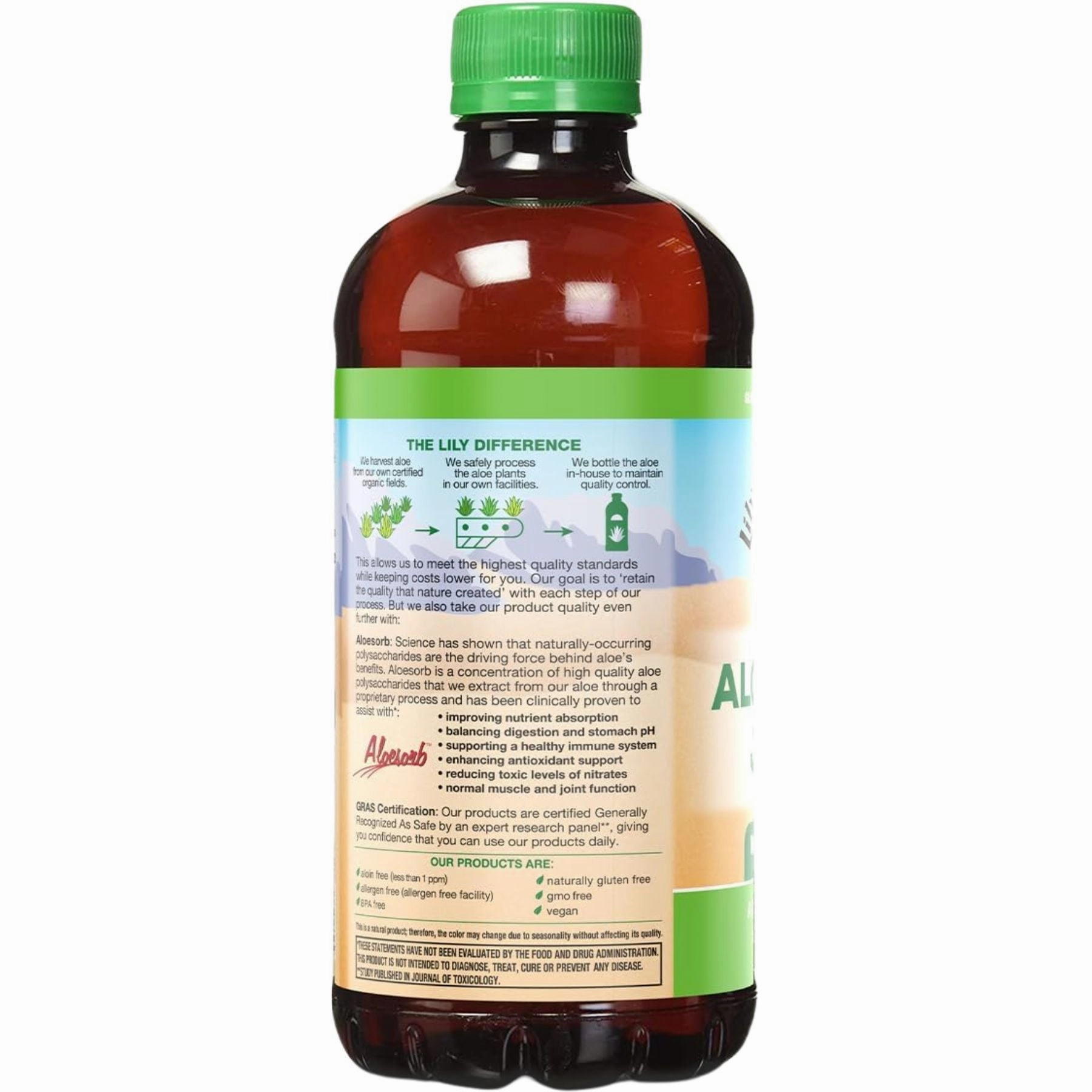 Lily of the Desert Aloe Vera Juice Whole Leaf 946mL