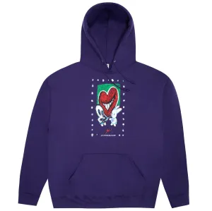 Limosine Heart Throb Hoodie - Dark Purple Seat Covers Laundry Detergent