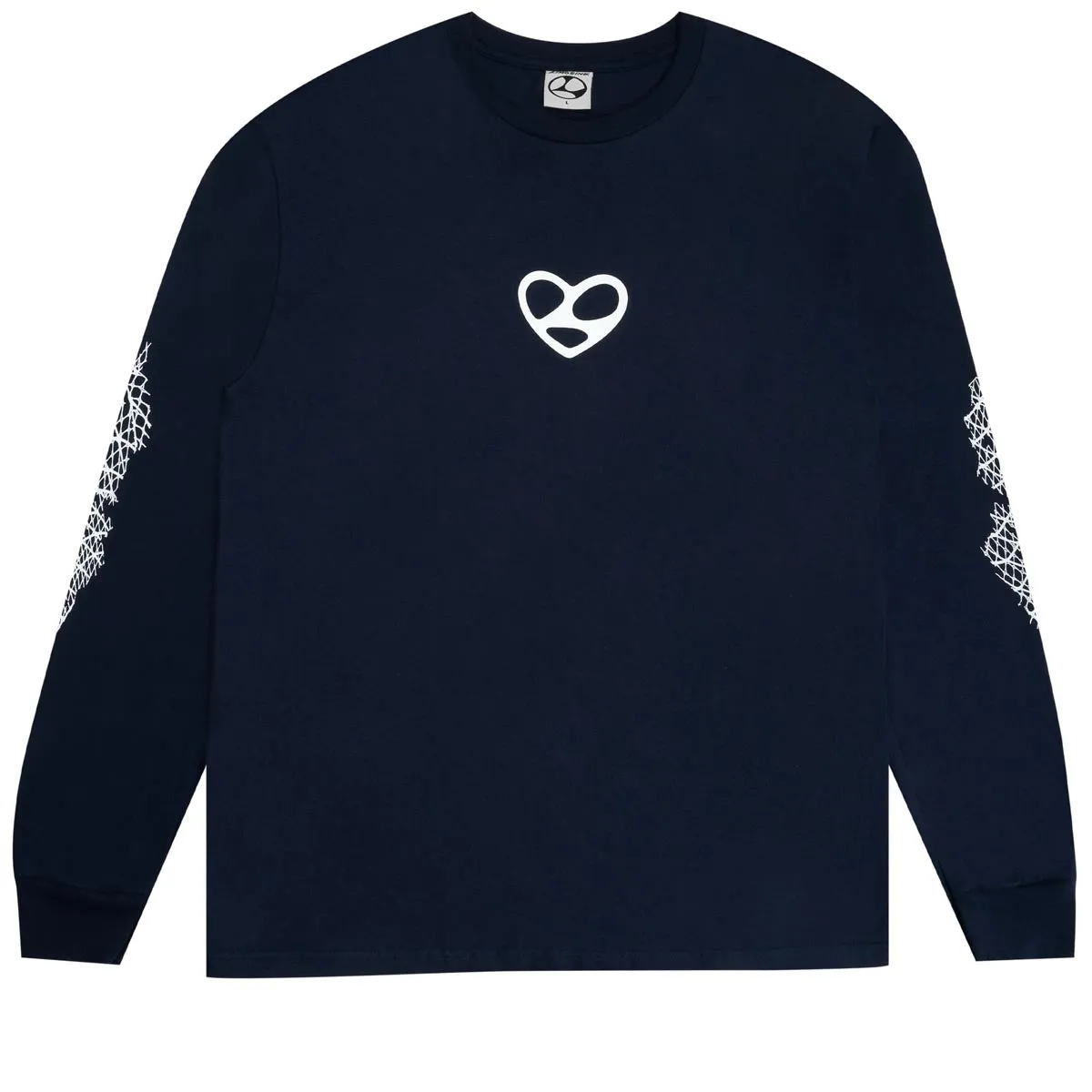Limosine Temptress Long Sleeve T-Shirt - Navy Printers Stationery