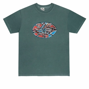 Limosine Life Is Good T-Shirt - Pigment Dyed Blue Spruce TV Shows Kitchenware