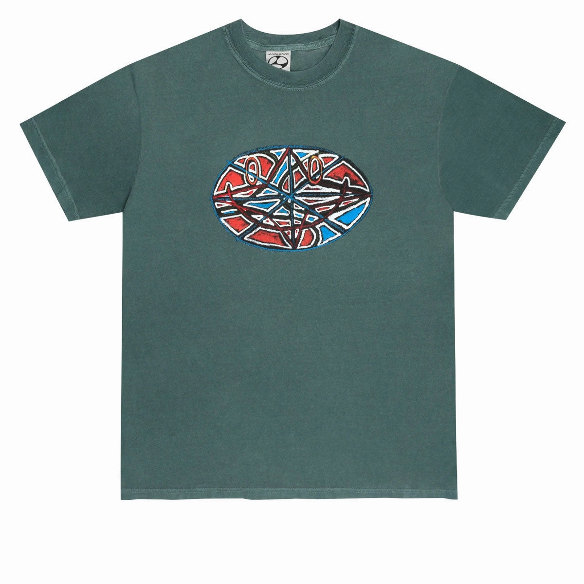Limosine Life Is Good T-Shirt - Pigment Dyed Blue Spruce TV Shows Kitchenware