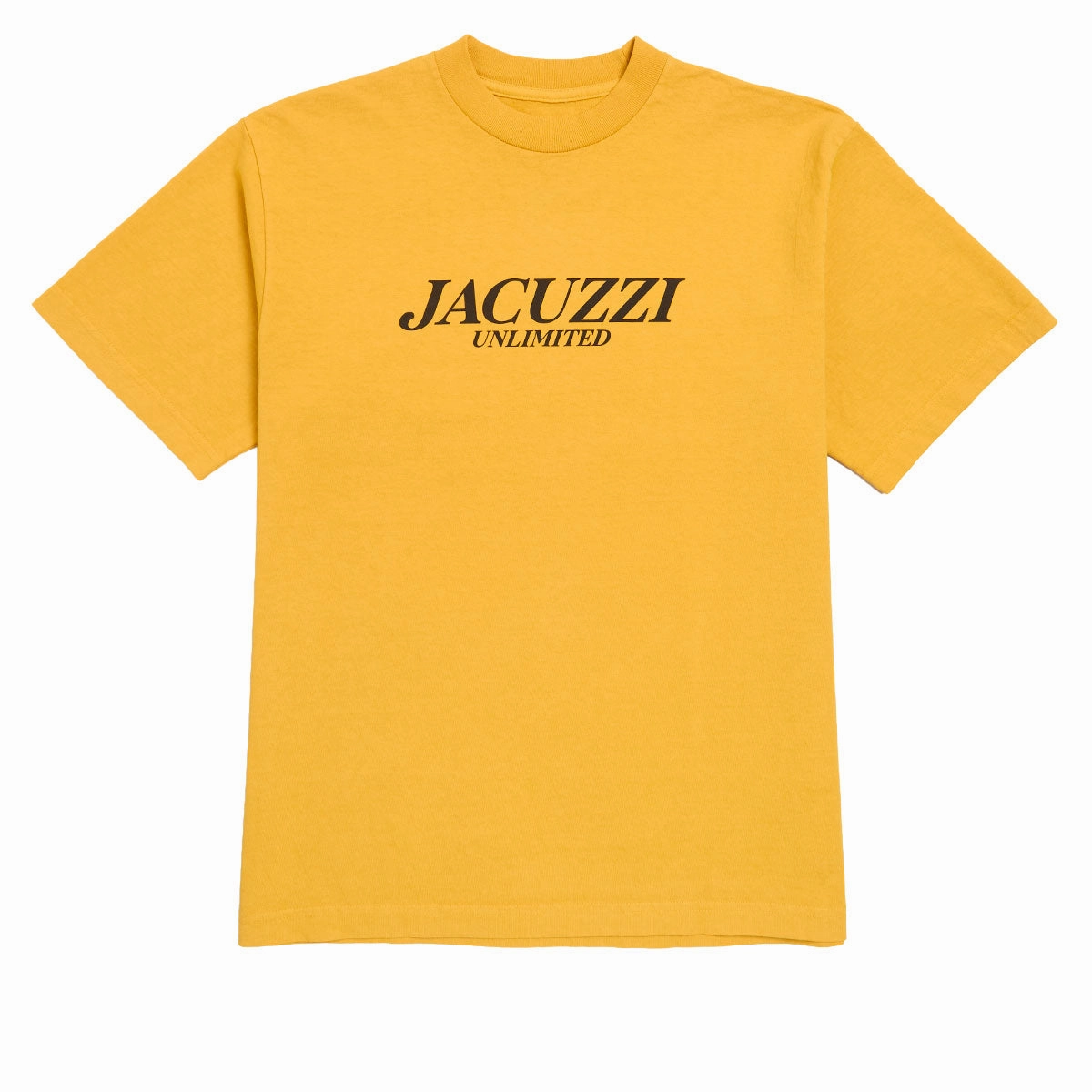 Linen Apparel Jacuzzi Unlimited Flavor T-Shirt - Golden Glow/Black Linen Apparel
