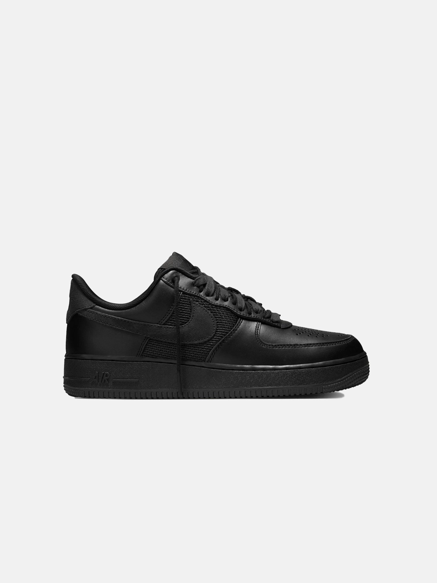 Air Force 1 x Slam Jam "Black and Off-Noir" Minimalist Design