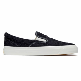 Lookbook Converse x Golf Wang One Star CC Slip Shoes - Black Beauty/Volcanic Glass/Egret Flowers