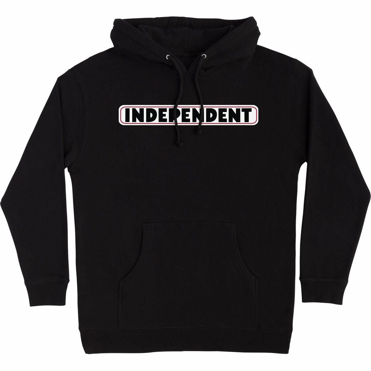 Loungewear Independent Bar Logo Hoodie - Black Apps