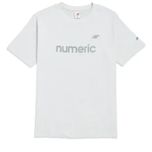 Luggage New Balance Numeric T-Shirt - Oatmeal Heather Minimalist Design