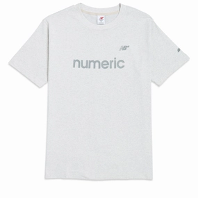 Luggage New Balance Numeric T-Shirt - Oatmeal Heather Minimalist Design