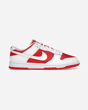 Pu Upper NIKE DUNK LOW WHITE UNIVERSITY RED