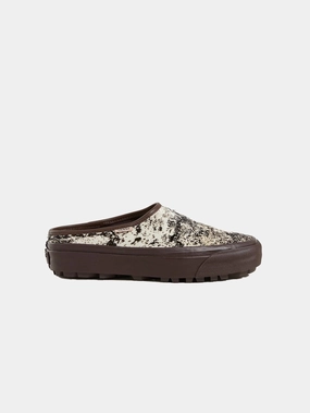 LX Mule Style 17 "Chocolate Plum" Root Hike Premium Leather