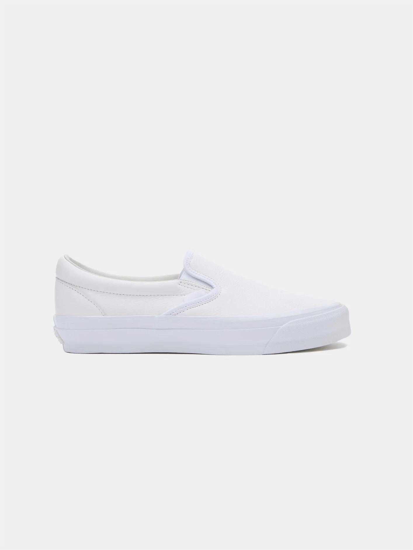 LX Slip-On Reissue 98 "White/White" Low Cut Leaf Path