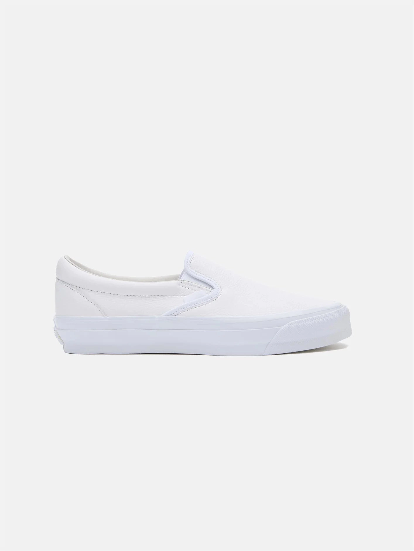 LX Slip-On Reissue 98 "White/White" Low Cut Leaf Path