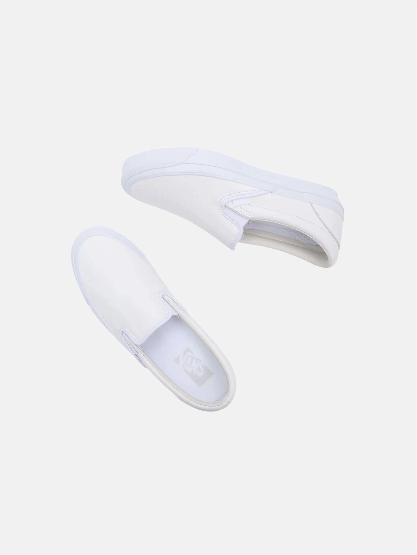 LX Slip-On Reissue 98 "White/White" Flexible Step-On Glide Comfort Layer