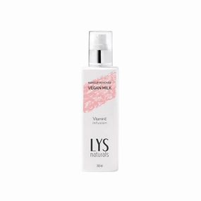 LYS Naturals Makeup Remover Vegan Milk Vitamin E Infusion 250ml