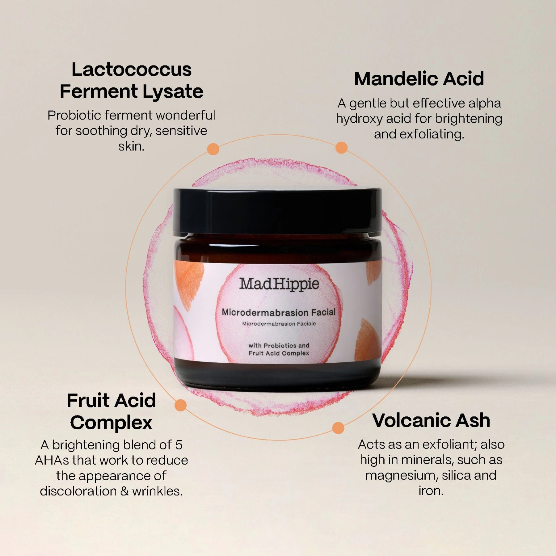 Mad Hippie Microdermabrasion Facial 60g