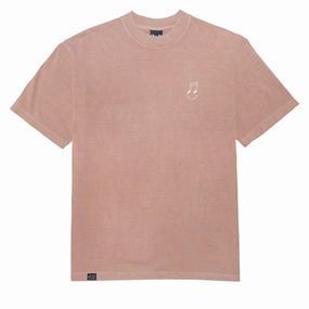 Magazines The Quiet Life Music Man Embroidered T-Shirt - Rose Quartz Games