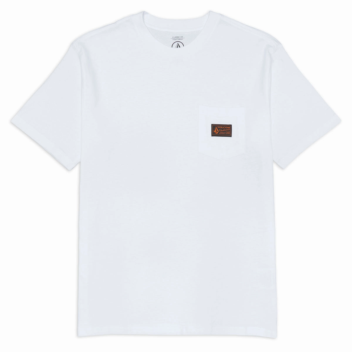 Magazines Volcom Workwear Certifico T-Shirt - White Unisex Clothing