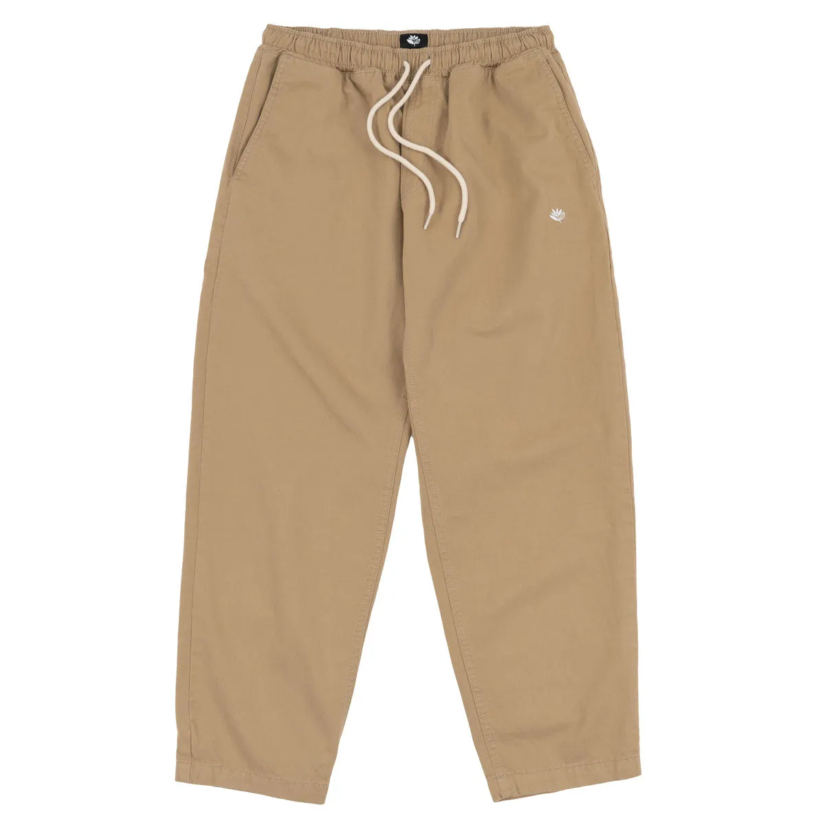 Magenta Slack Pants - Beige All-Gender Fashion Bottoms