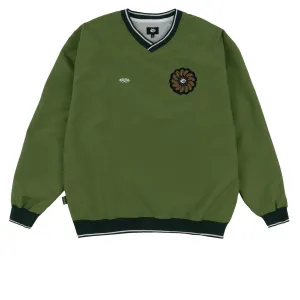 Magenta Tres Tech V Neck Sweater - Forest Green Maximalist Fashion Household Cleaning
